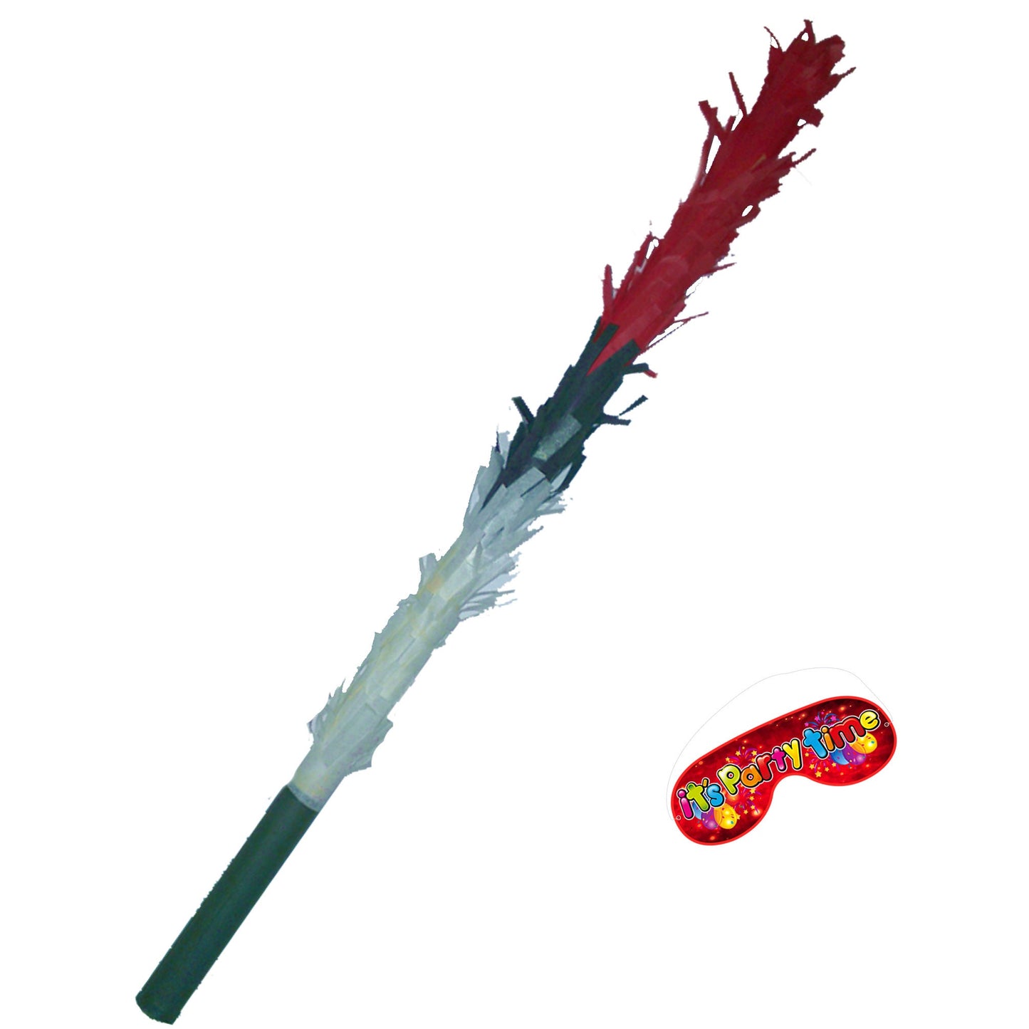 Pokeball Pinata Stick with Blindfold, Party Game Bat