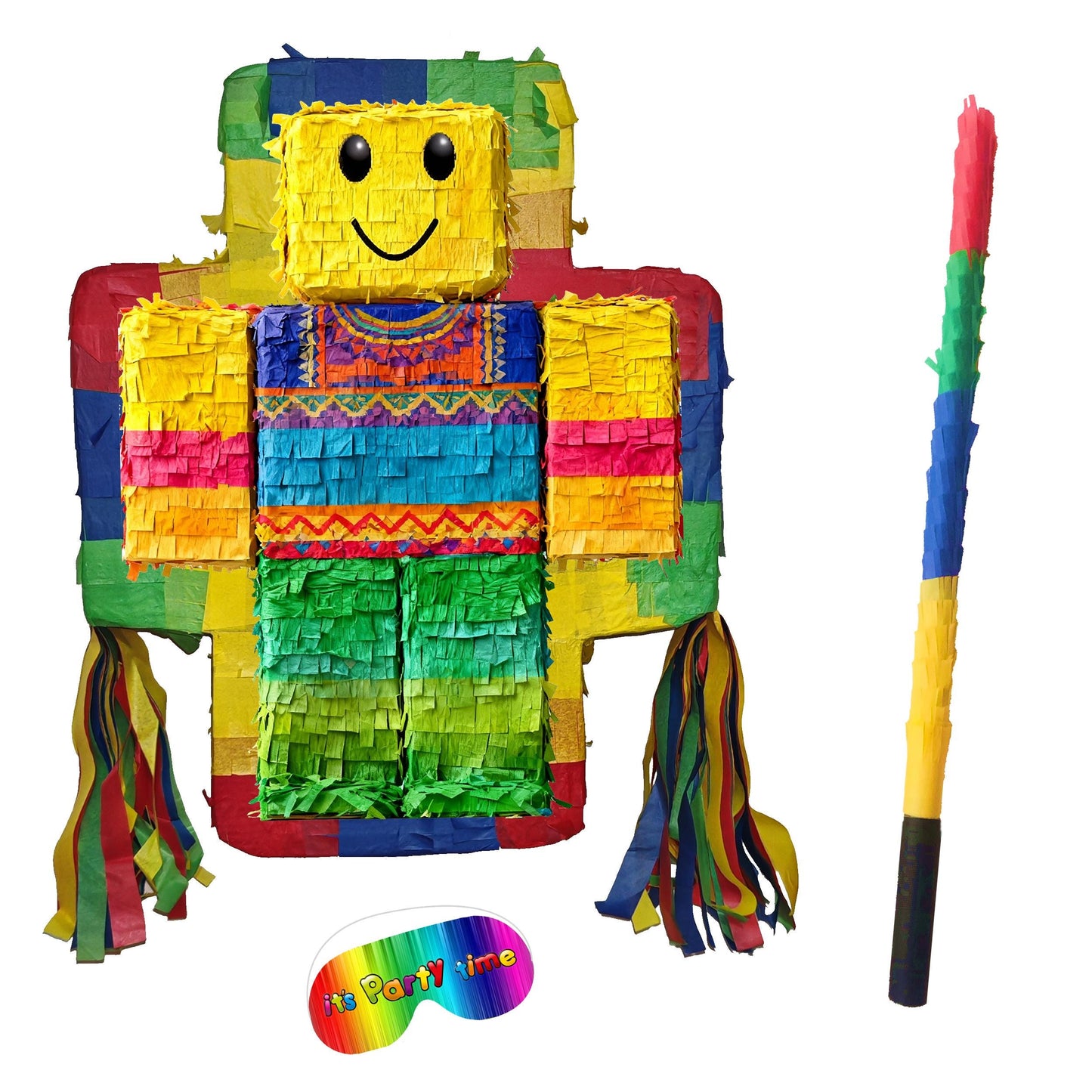 Game avatar pinata - Gamer theme party game - 16x14 inch
