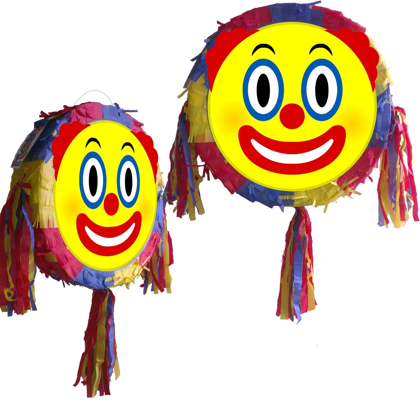 Clown Piñata Set with Stick and Blindfold, Party Supplies