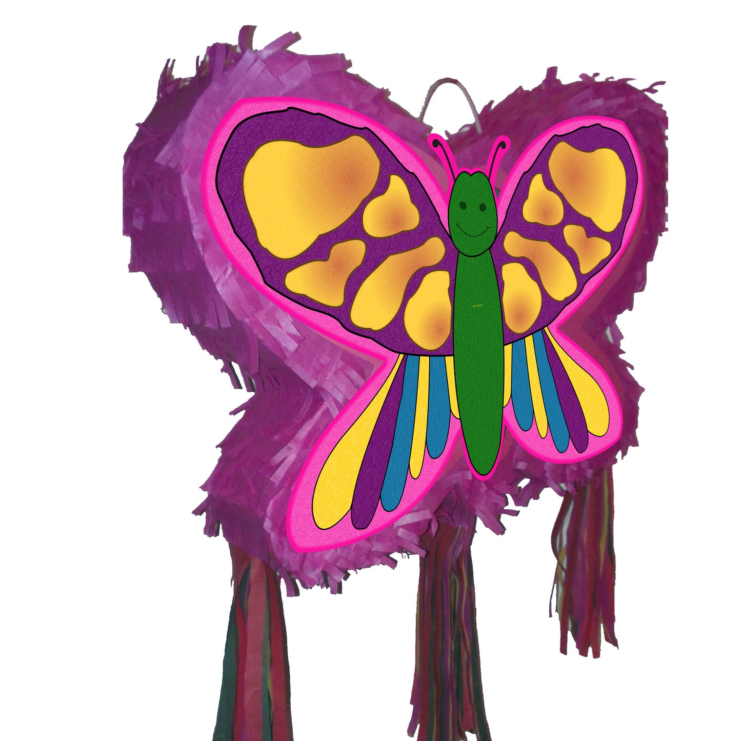 Large Butterfly Pinata with Stick & Blindfold, Party Game