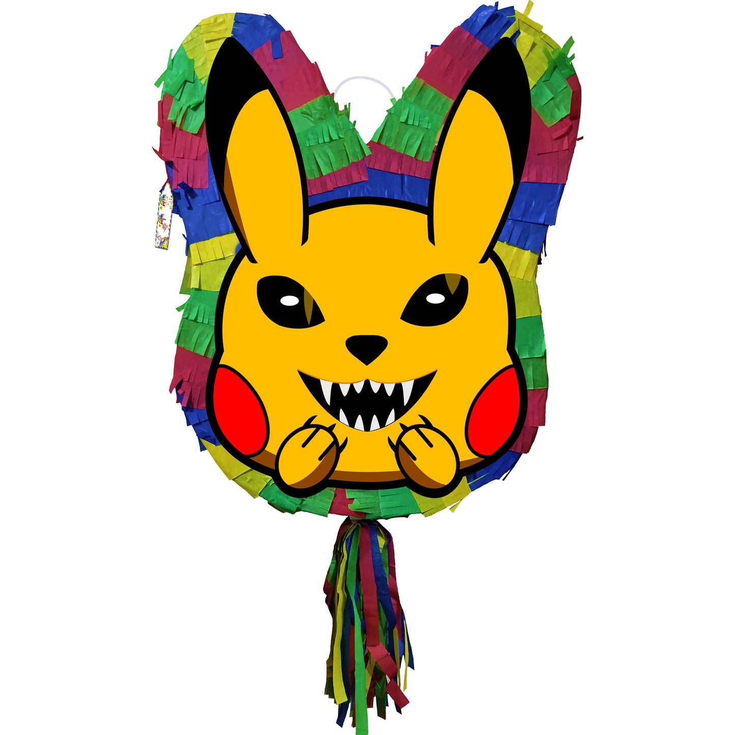 Scary Piñata with stick Party pinata supplies birthday Creepy happy game trick or treat Halloween theme Pikachu Pokémon go poke ball 2023