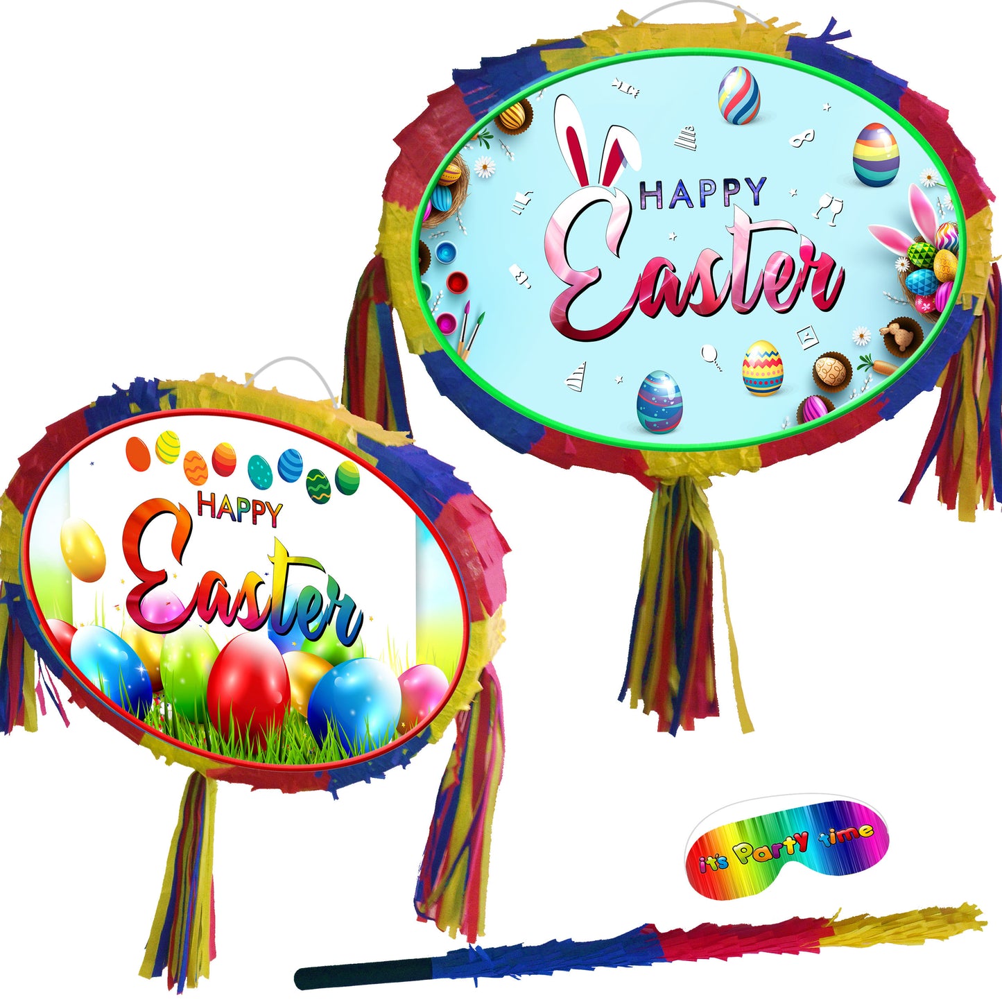 Easter Pinata, Stick and Blindfold, Birthday Party Game