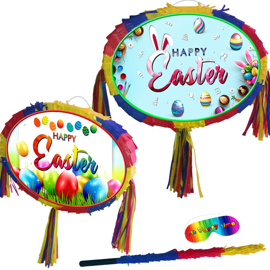 Easter Pinata, Stick and Blindfold, Birthday Party Game