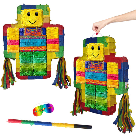 Game avatar pinata - Gamer theme party game - 16x14 inch